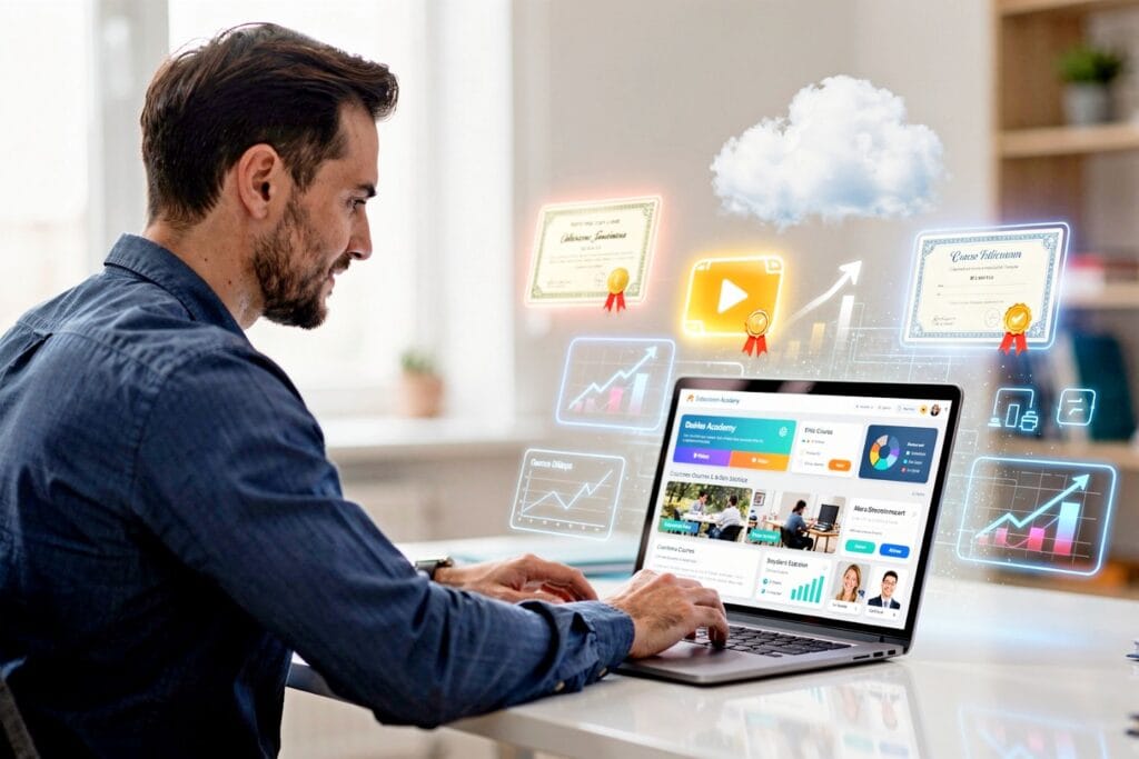 ماهي أفضل المنصات التعليمية وكيف ابني منصة احترافية